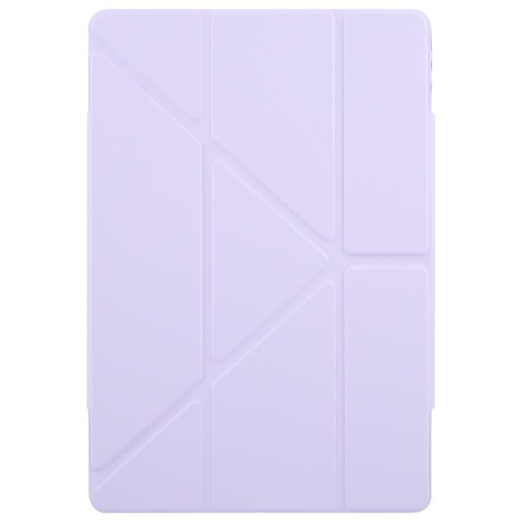 For Huawei MatePad Air 12 2024 Magnetic Detachable Dual-Clasp Acrylic Deformation Leather Tablet Case(Taro Purple) - free shipping - PMC TechLife - Order now!