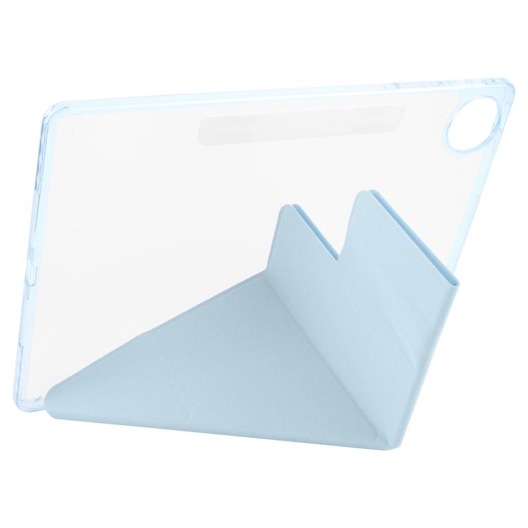 For Huawei MatePad Pro 12.2 2024 Magnetic Detachable Dual-Clasp Acrylic Deformation Leather Tablet Case(Ice Blue) - free shipping - PMC TechLife - Order now!