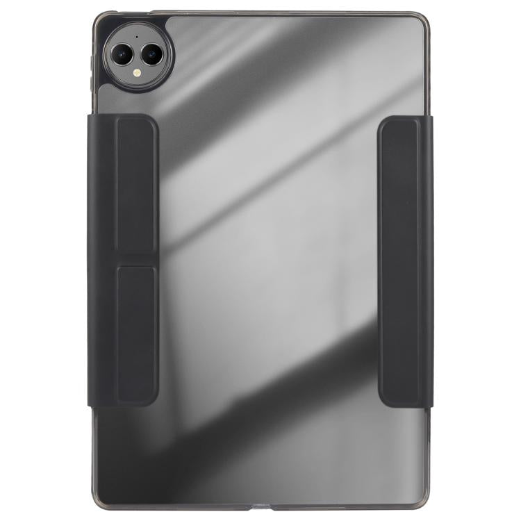 For Huawei MatePad Pro 12.2 2024 Magnetic Detachable Dual-Clasp Acrylic Deformation Leather Tablet Case(Black) - free shipping - PMC TechLife - Order now!