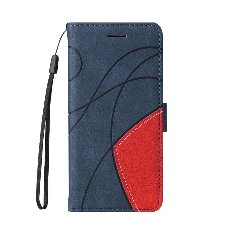 For Huawei Pura 80 Ultra 5G Dual-color Splicing Flip Leather Phone Case(Blue) - free shipping - PMC TechLife - Order now!