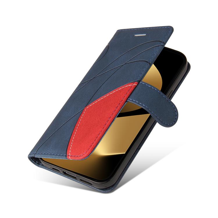 For Huawei Pura 80 Ultra 5G Dual-color Splicing Flip Leather Phone Case(Blue) - free shipping - PMC TechLife - Order now!