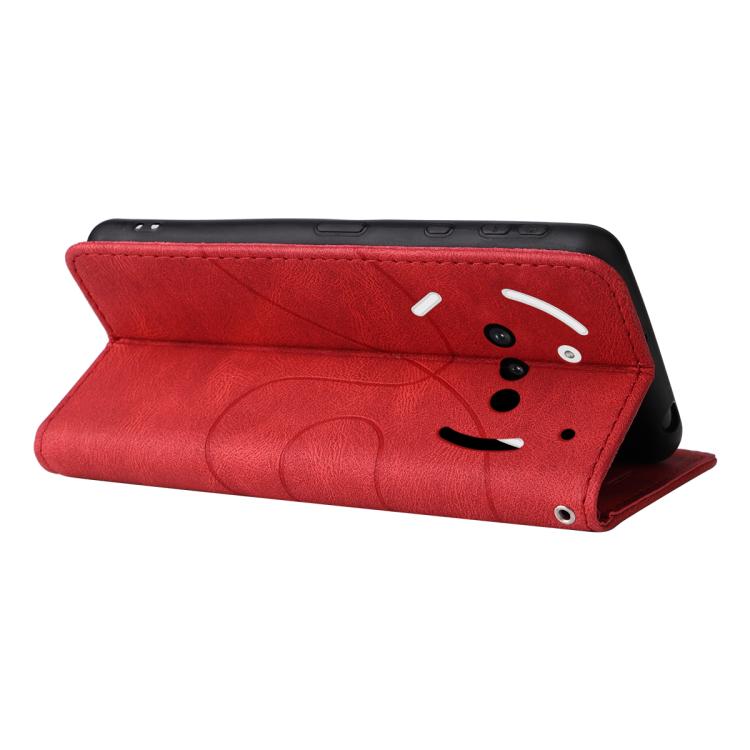 For Nothing Phone 3A Dual-color Splicing Flip Leather Phone Case(Red) - free shipping - PMC TechLife - Order now!