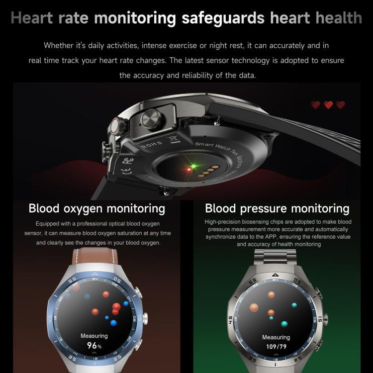 F38 Dual-ear Bluetooth Earphone Smart Watch IP67 Supports Heart Rate Monitoring, Watchband:Silicone(Silver) - free shipping - PMC TechLife - Order now!