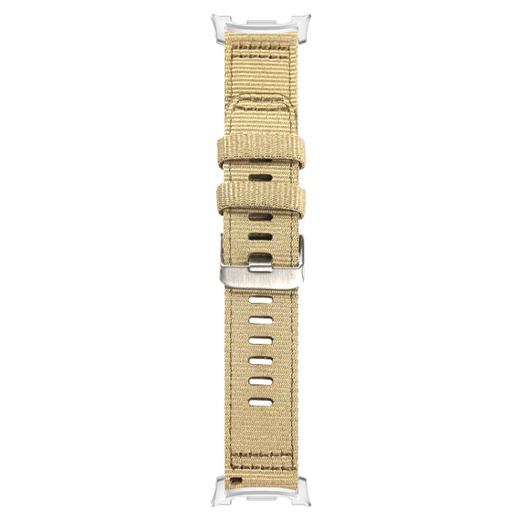 For Samsung Galaxy Watch8 / 8 Classic xDfind Two-section Nylon Watch Band(Khaki) - free shipping - PMC TechLife - Order now!
