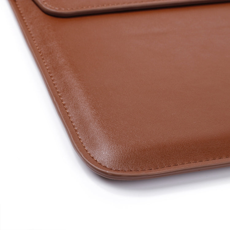 PU Leather Ultra-thin Envelope Bag Laptop Bag for MacBook Air / Pro 11 inch, with Stand Function(White) - Protective Bags by PMC Jewellery | Online Shopping South Africa | PMC Jewellery | Buy Now Pay Later Mobicred
