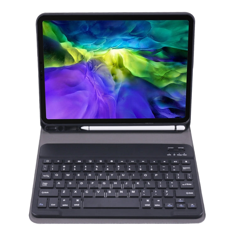 A098B TPU Detachable Ultra-thin Bluetooth Keyboard Tablet Case for iPad Air 11 2024 / 2025 / Air 4 10.9 inch 2020, with Stand & Pen Slot(Dark Blue) - For iPad Air by PMC Jewellery | Online Shopping South Africa | PMC Jewellery | Buy Now Pay Later Mobicred