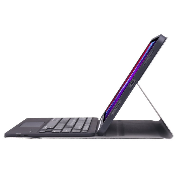 A098B-A Detachable ABS Ultra-thin Bluetooth Keyboard + TPU Tablet Case for iPad Air 11 2024 / 2025 / Air 4 10.9 inch 2020, with Stand & Pen Slot & Touch(Dark Blue) - free shipping - PMC Jewellery - Order now!