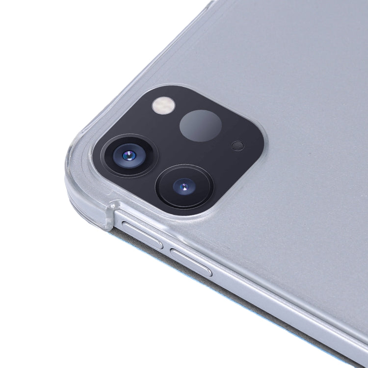 Silk Texture Flip Magnetic PU Leather Smart Case with Three-folding Holder For iPad Air 11 2024 / Air 2022 / 2020 10.9(Blue) - iPad Air (2022) / (2020) 10.9 Cases by PMC TechLife | Online Shopping South Africa | PMC TechLife | Buy Now Pay Later Mobicred