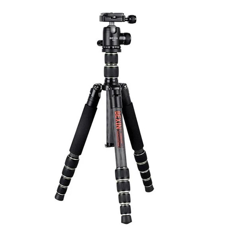 BEXIN BX255C K30 Portable Carbon Fiber Tripod for Camera Dslr - free shipping - PMC TechLife - Order now!