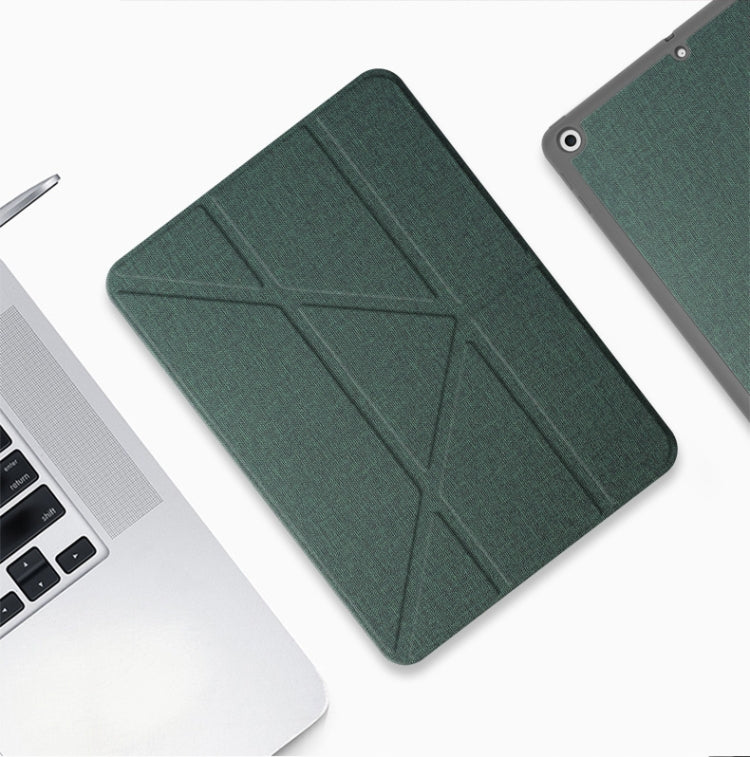 Mutural Multi-fold Smart Leather Tablet Case For iPad Air 2022 / 2020 10.9(Green) - free shipping - PMc TechLife - Order now!