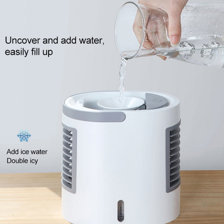 WT-F11 380ml Portable Elliptical Water-cooled Fan (Pink) - Electric Fans by PMC TechLife | Online Shopping South Africa | PMC TechLife | Buy Now Pay Later Mobicred