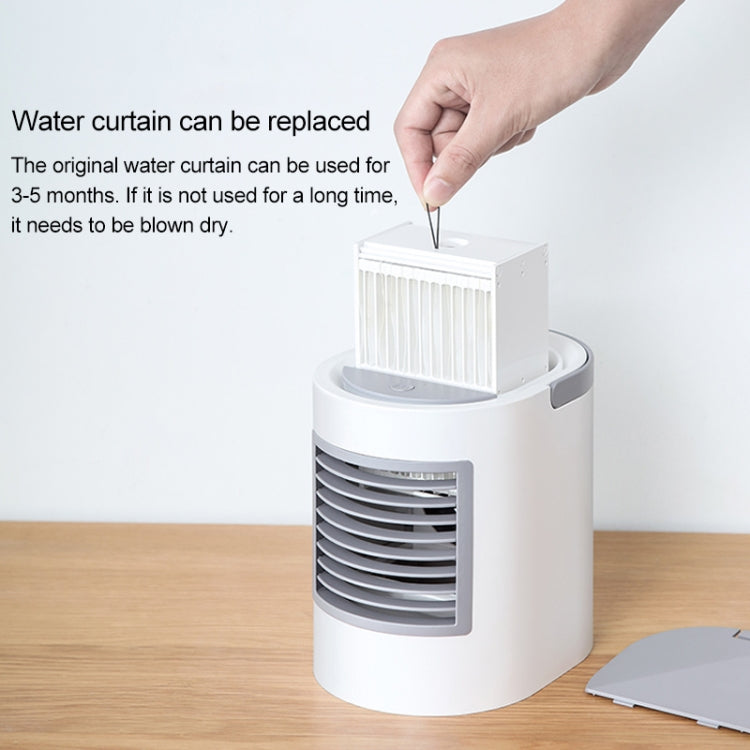 WT-F11 380ml Portable Elliptical Water-cooled Fan (Pink) - Electric Fans by PMC TechLife | Online Shopping South Africa | PMC TechLife | Buy Now Pay Later Mobicred