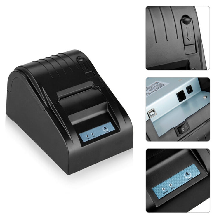POS-5890T Portable 90mm / sec Thermal Receipt Printer, Compatible ESC/POS Command(Black) - Receipt Printers by PMC TechLife | Online Shopping South Africa | PMC TechLife | Buy Now Pay Later Mobicred