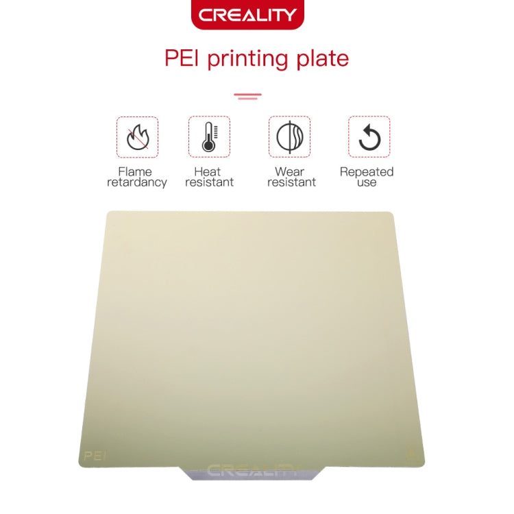 Creality PEI Priting Plate Double-sided PEI Spring Steel Sheet with Magnetic Base for Ender-3 3D Printer Part - free shipping - PMC Jewellery - Order now!
