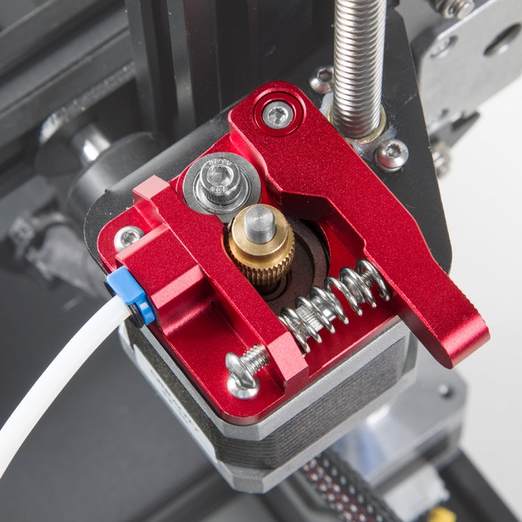Creality All Metal Red Block Bowden Extruder Kit for Ender-3 / Ender-3 Pro / Ender-3 V2 / CR-10 Pro V2 3D Printer - Parts by Creality | Online Shopping South Africa | PMC TechLife | Buy Now Pay Later Mobicred