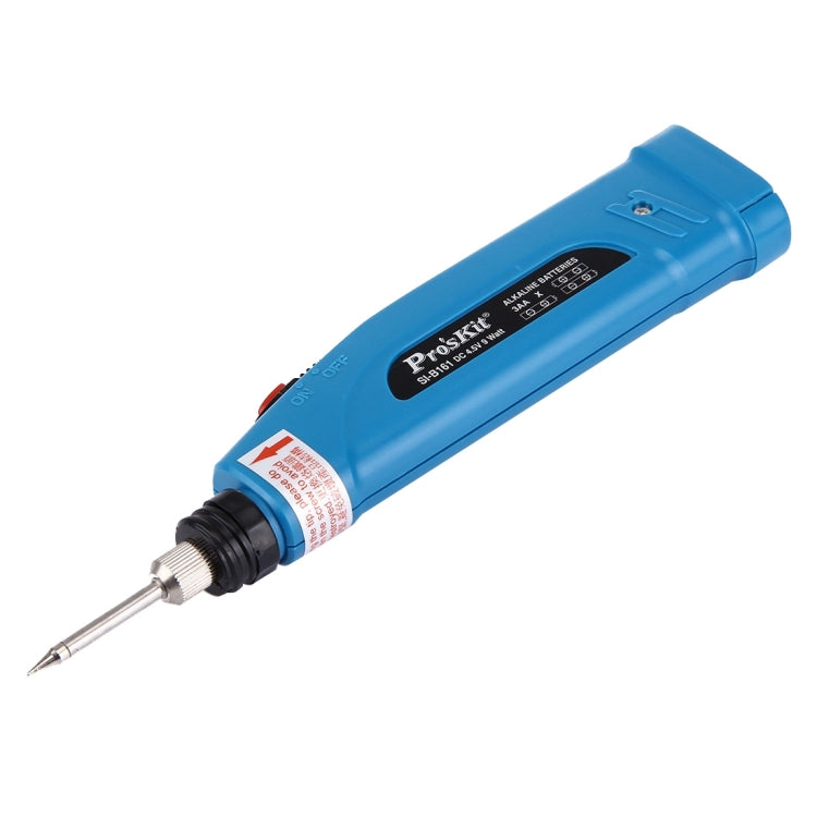 Proskit SI-B161 9W Batteries Powered Handheld Electric Soldering Iron - Electric Soldering Iron by ProsKit | Online Shopping South Africa | PMC TechLife | Buy Now Pay Later Mobicred