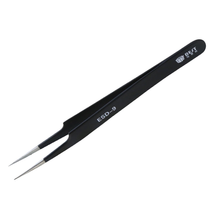 BEST BST-09 Precision Anti-static ESD Stainless Steel Tweezers - free shipping - PMC TechLife - Order now!