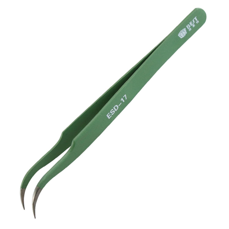 BEST BST-17 Precision Anti-static ESD Stainless Steel Tweezers - free shipping - PMC TechLife - Order now!