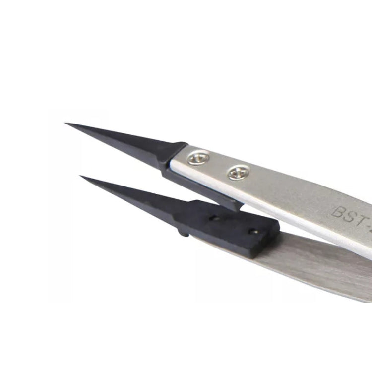 BEST BST-259A  Stainless Steel Snti Static Tweezer - free shipping - PMC TechLife - Order now!