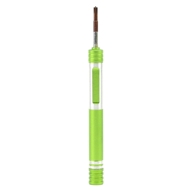 608-2.5 Hollow Cross Tip 2.5 Middle Bezel Repair Screwdriver(Green) - free shipping - PMC TechLife - Order now!