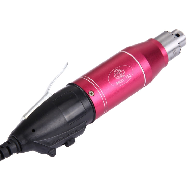 WLXY WL-320 Mini Electric Grinder with Speed Regulation, 110V-240V, Suitable Drill Chuck: 0.3mm-4.0mm, US Plug(Magenta) - free shipping - PMC TechLife - Order now!