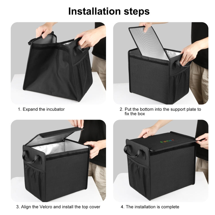 FunAdd Foldable Storage Fresh Box Vehicle Trunk Organizer Bag (Black) - Stowing Tidying by FunAdd | Online Shopping South Africa | PMC TechLife | Buy Now Pay Later Mobicred