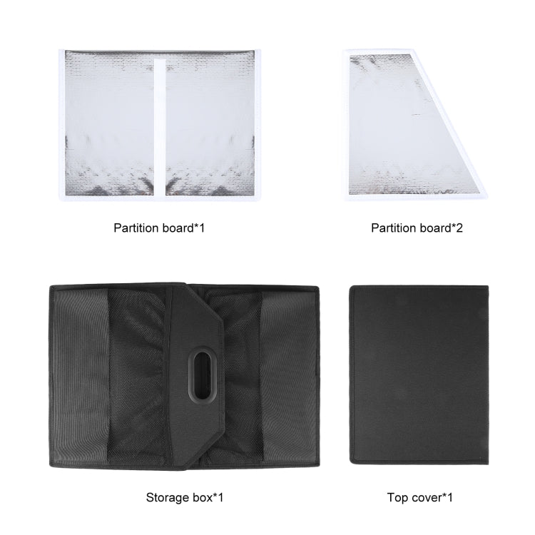 FunAdd Foldable Storage Fresh Box Vehicle Trunk Organizer Bag Transportation Fresh-keeping Box (Black) - Stowing Tidying by FunAdd | Online Shopping South Africa | PMC TechLife | Buy Now Pay Later Mobicred