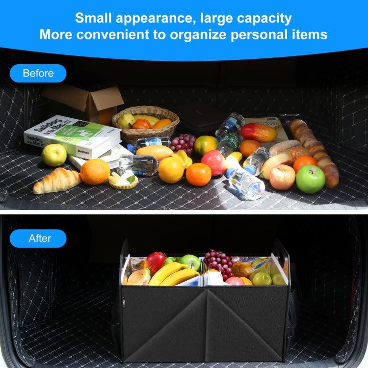FunAdd Foldable Storage Fresh Box Vehicle Trunk Organizer Bag Transportation Fresh-keeping Box (Black) - Stowing Tidying by FunAdd | Online Shopping South Africa | PMC TechLife | Buy Now Pay Later Mobicred