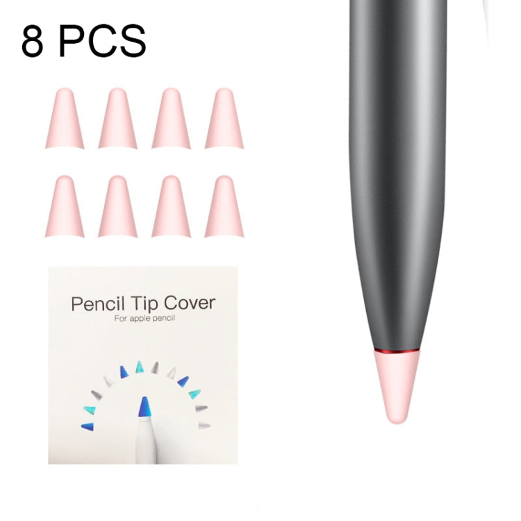 8 PCS Non-slip Mute Wear-resistant Nib Cover for M-pencil Lite (Pink) - free shipping - PMC Jewellery - Order now!