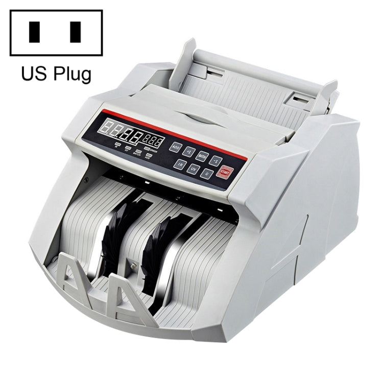 2108UV/IR 220V Multi-Currency Money Counter, Specification: US Plug - Currency Counter by PMC TechLife | Online Shopping South Africa | PMC TechLife | Buy Now Pay Later Mobicred