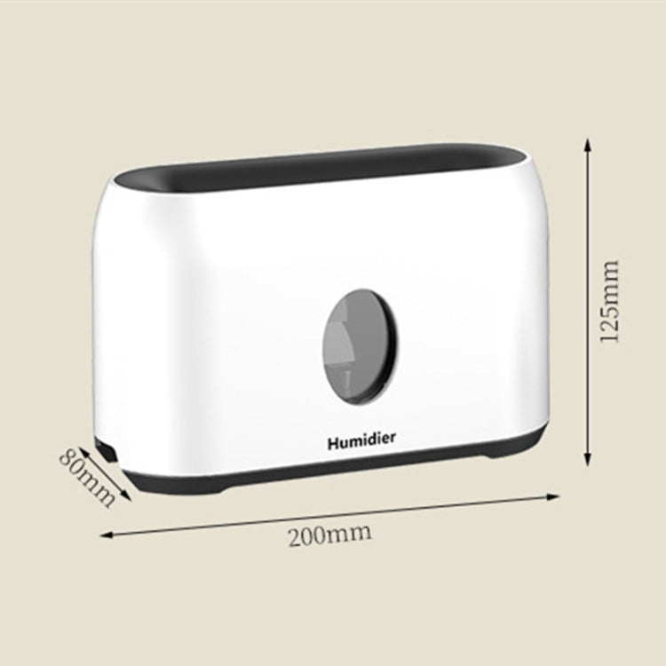 USB Simulation Flame Humidifier (White) - free shipping - PMC TechLife - Order now!