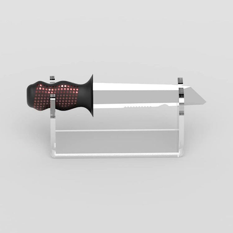YX021-2 Acrylic Swiss Army Knife Display Knife Holder, Size: 16x4.5x5cm - Shelf & Hooks by PMc TechLife | Online Shopping South Africa | PMc TechLife | Buy Now Pay Later Mobicred