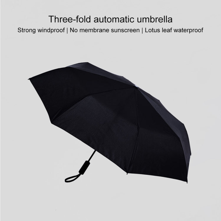 Original Xiaomi Youpin WD1 Empty Valley Automatic Umbrella, Size: 23 inch(Black) - free shipping - PMC TechLife - Order now!