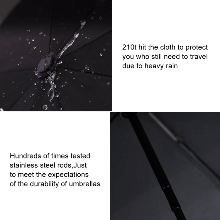 Original Xiaomi Youpin WD1 Empty Valley Automatic Umbrella, Size: 23 inch(Black) - free shipping - PMC TechLife - Order now!
