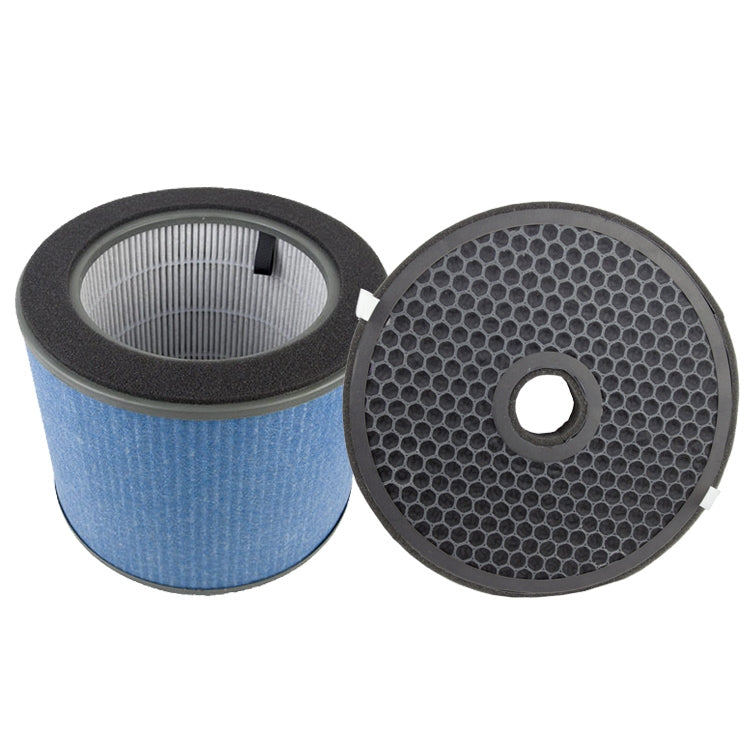 For Haier F300/MFC F330/MFA Air Purifier Replacement Screen Strainer HEPA + Activated Carbon Filter Element Set - Air Purifiers & Accessories by PMc TechLife | Online Shopping South Africa | PMc TechLife | Buy Now Pay Later Mobicred