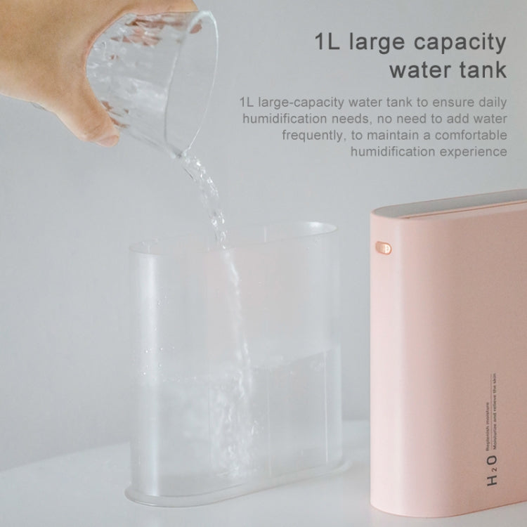 Y10 Runway Dual Jet Humidifier Colorful Marquee Night Light 1L Air Purifier for Home Office(Pink) - free shipping - PMC TechLife - Order now!
