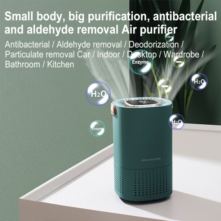 A8 Home Portable Air Purifier (Green) - free shipping - PMC TechLife - Order now!