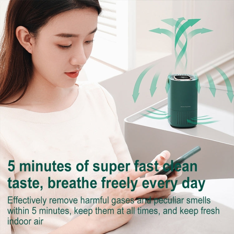 A8 Home Portable Air Purifier (Green) - free shipping - PMC TechLife - Order now!