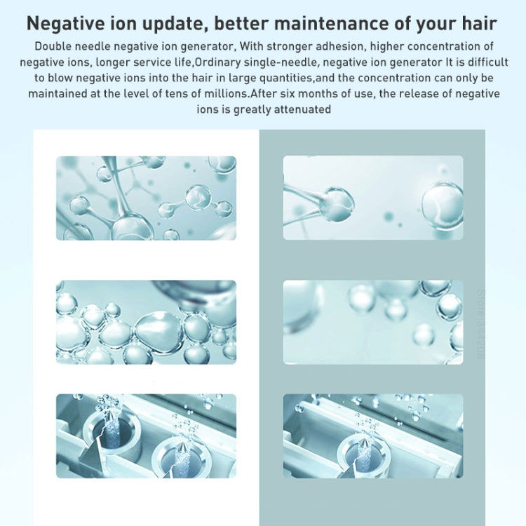 Original Xiaomi Mijia H301 Negative Ion Quick Drying Electric Hair Dryer, US Plug (Green) - free shipping - PMC TechLife - Order now!