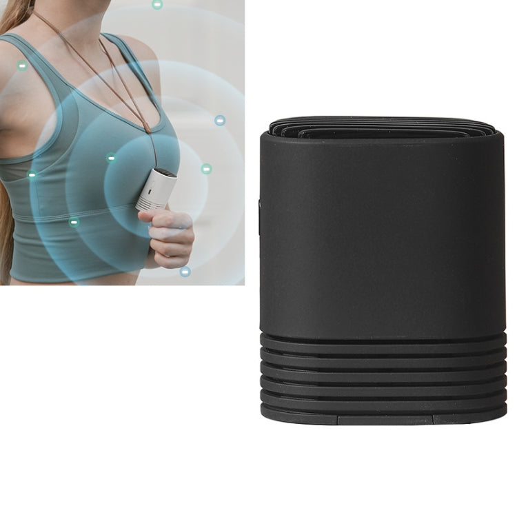 HE-K001 Hanging Neck Negative USB Rechargeable Ion Air Purifier Portable Household Formaldehyde Removal Portable Purifier(Black) - free shipping - PMC TechLife - Order now!