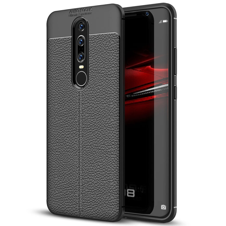 Litchi Texture TPU Case for Huawei Mate RS Porsche Design(Black) - Huawei Cases by PMC TechLife | Online Shopping South Africa | PMC TechLife