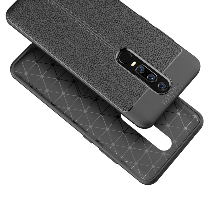 Litchi Texture TPU Case for Huawei Mate RS Porsche Design(Black) - Huawei Cases by PMC TechLife | Online Shopping South Africa | PMC TechLife