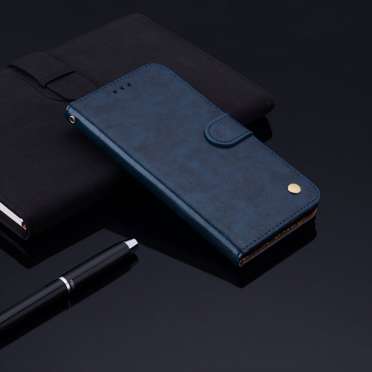 Business Style Oil Wax Texture Horizontal Flip Leather Case for Huawei Mate 20 Lite, with Holder & Card Slots & Wallet (Blue) - Huawei Cases by PMC TechLife | Online Shopping South Africa | PMC TechLife | Buy Now Pay Later Mobicred