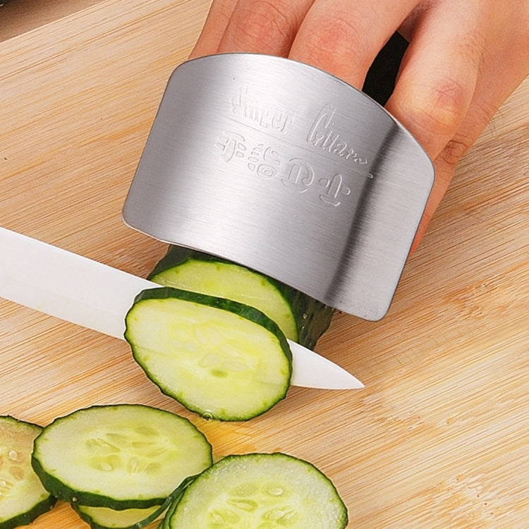 Creative Kitchen Necessary Food Vegetable Cutting Stainless Steel Hand Finger Guard Protector - Gadgets by PMC TechLife | Online Shopping South Africa | PMC TechLife | Buy Now Pay Later Mobicred