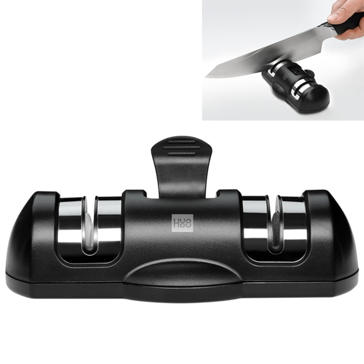 Original Xiaomi Youpin Huohou Portable Kitchen Double-wheel Knife Sharpener - Knife Sharpener by Xiaomi | Online Shopping South Africa | PMC TechLife | Buy Now Pay Later Mobicred