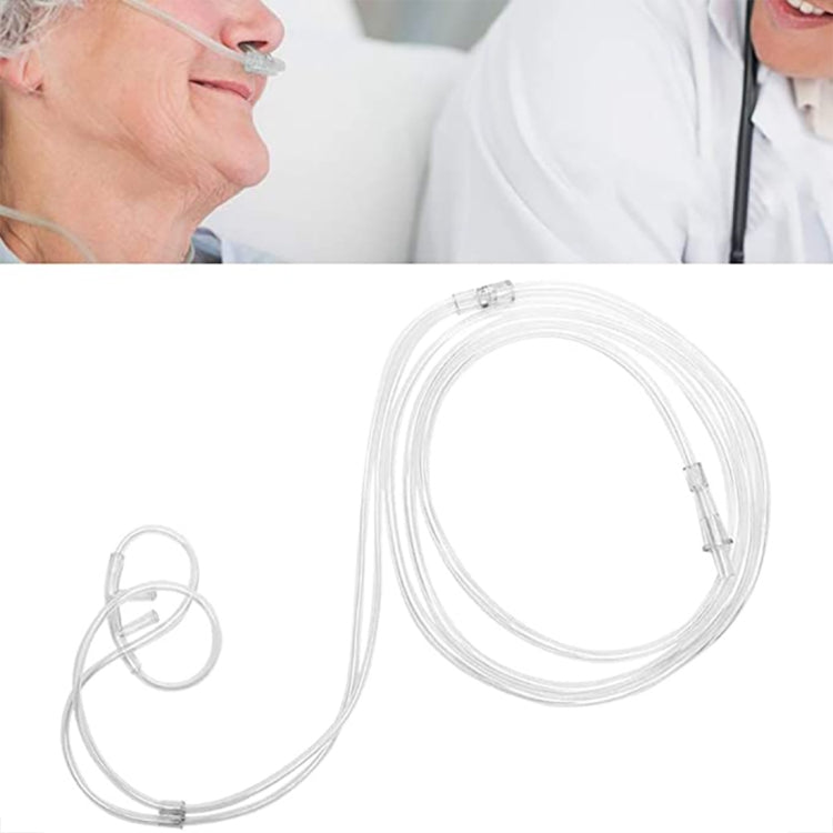 5 PCS Household Disposable Double-hole Nasal Oxygen Tube Pipe Oxygen Supply Tubing, Length: 4m - free shipping - PMC TechLife - Order now!