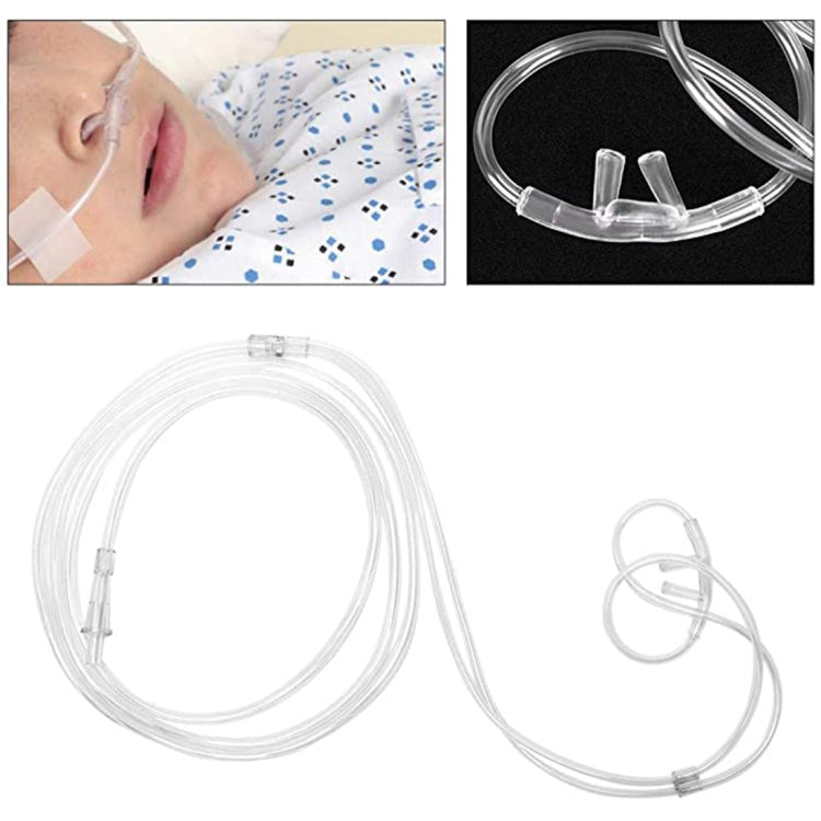 5 PCS Household Disposable Double-hole Nasal Oxygen Tube Pipe Oxygen Supply Tubing, Length: 4m - free shipping - PMC TechLife - Order now!