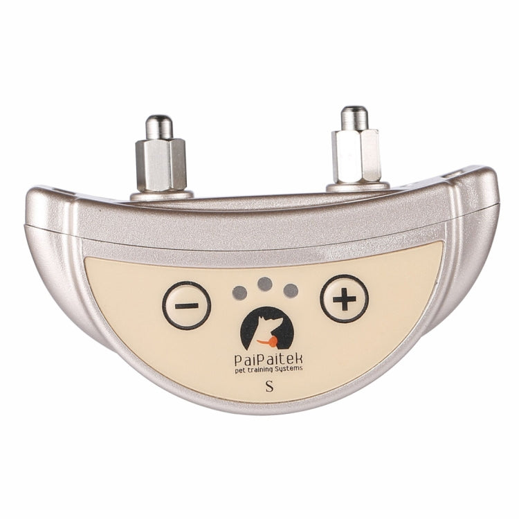 PD258 Automatic Anti Barking Collar Pet Training Control System for Dogs, S Size(Gold) - Training Aids by PMC TechLife | Online Shopping South Africa | PMC TechLife | Buy Now Pay Later Mobicred