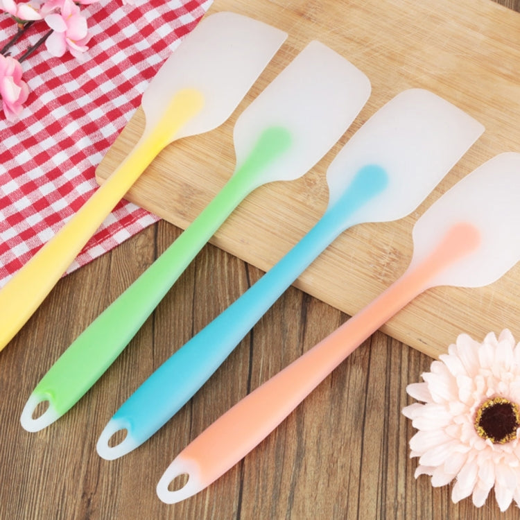 5 PCS Baking Tool Translucent Integrated High Temperature Resistance Cream Silicone Scraper Cake Spatula, Random Color Delivery - Baking Pastry Tools by PMC TechLife | Online Shopping South Africa | PMC TechLife | Buy Now Pay Later Mobicred