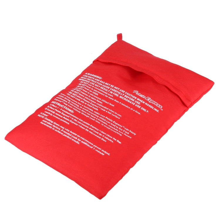 Washable Reusable Microwave Potato Cooker Bag (Cooks Up to 4 Potatoes At The Same Time), Size: 26.7*17.6cm(Red) - free shipping - PMC TechLife - Order now!